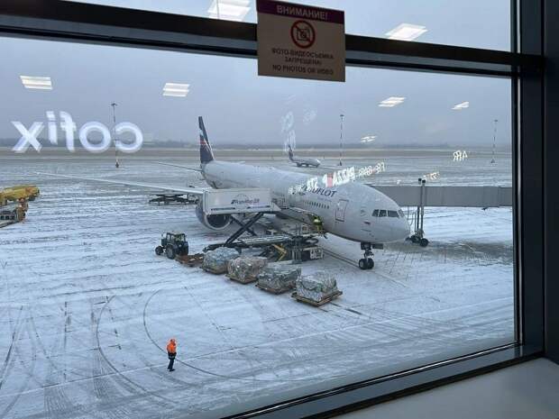 Около трёхсот пассажиров ожидают вылета из Москвы во Владивосток 14 часов