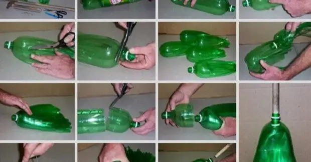 Для дома и дачи! Полезная поделка из пластиковых бутылок!