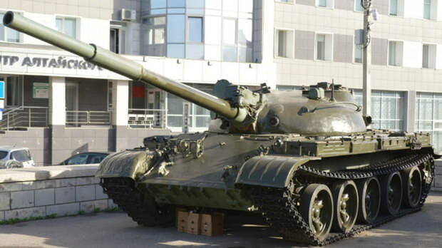 Барнаульский Музей военной истории получит в коллекцию боевой танк Т‑62