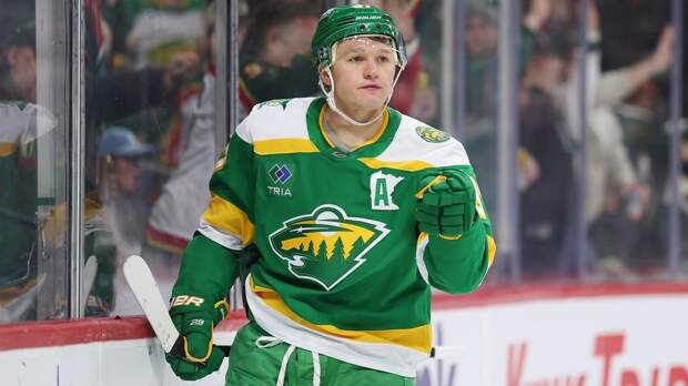 Оформивший хет-трик Капризов признан 1-й звездой игрового дня в НХЛ