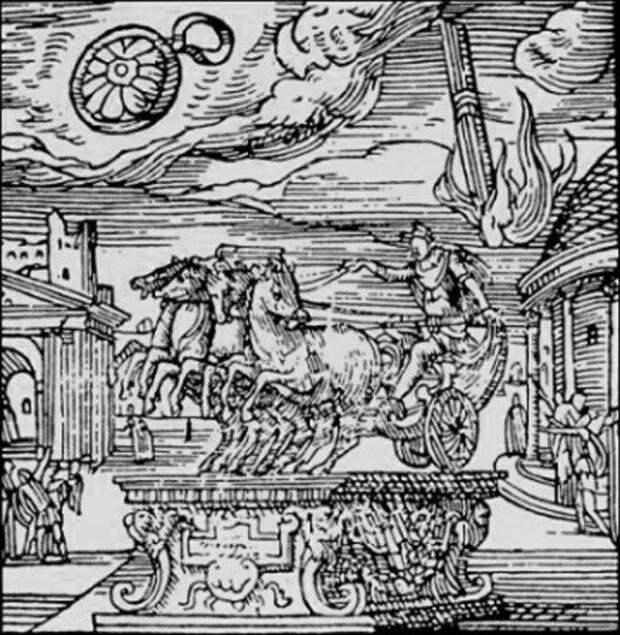 Рисунок в книге Prodigiorum Liber. 