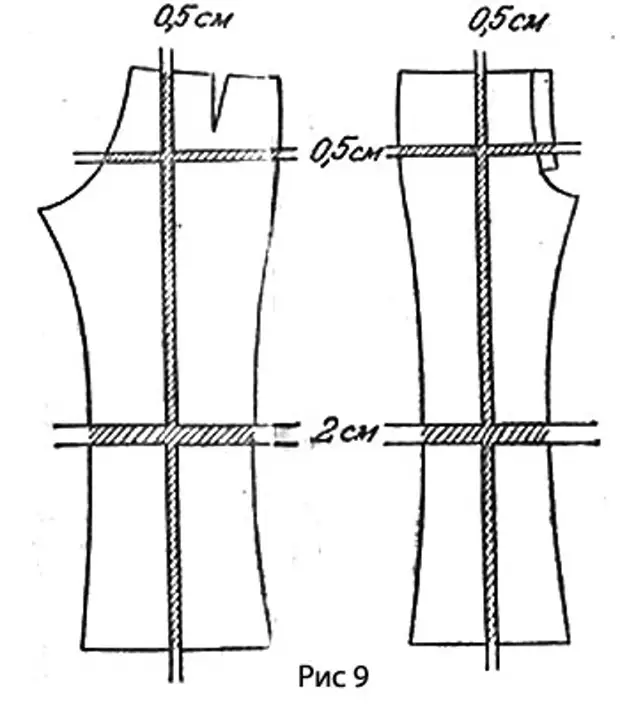 Как уменьшить выкройку брюк по росту Как увеличить или уменьшить выкройку - Домоводство - Медиаплатформа МирТесен
