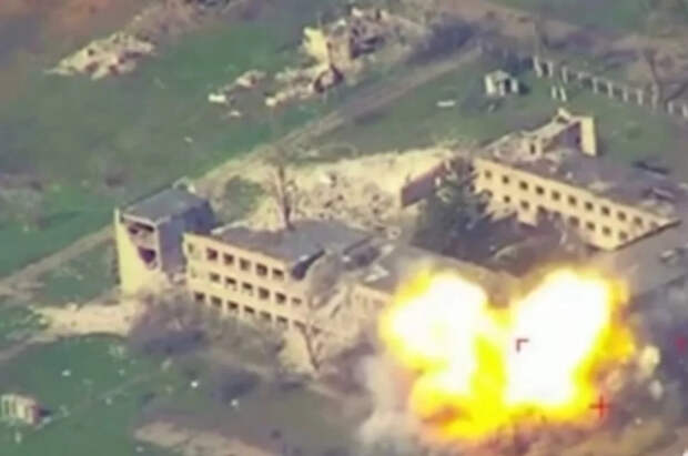 Ракета уничтожила боевиков ВСУ в пункте дислокации в Харьковской области