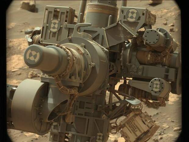 Селфи марсохода Кьюриосити Марс, Космос, Curiosity, Марсоход, Длиннопост