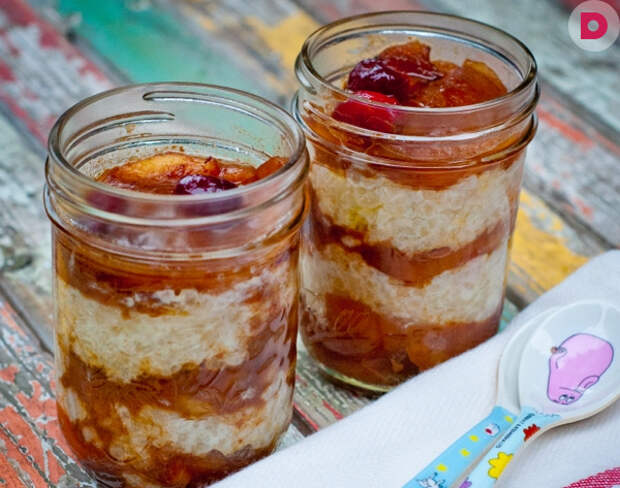 Рисовая шарлотка