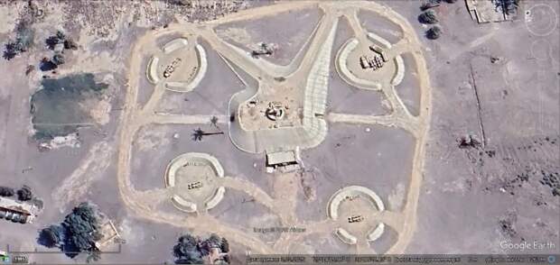 Спутниковые снимки ЗРК С-125 в странах дальнего зарубежья