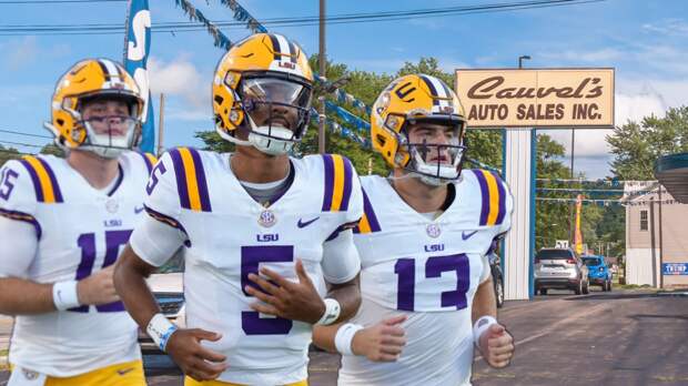 LSU Football Car Dealership Stretch