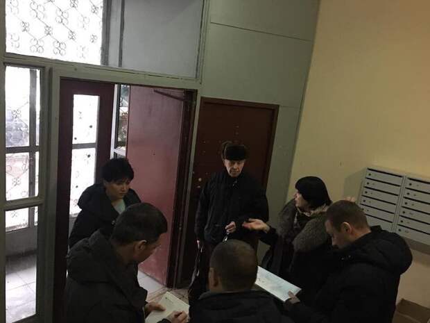 Подъезд / фото предоставлено управой района