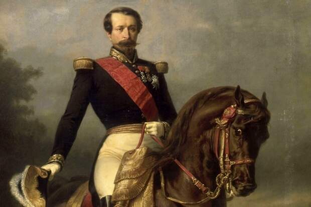 Наполеон III на коне. / Фото: leonidzl.com