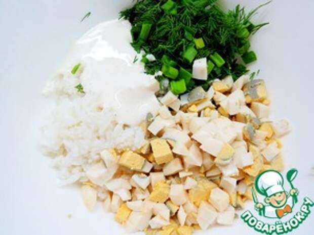 Курник на новый манер Мука пшеничная