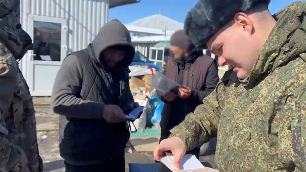 В Пятигорске военные следователи продолжают проводить рейды о постановке на воинский учет бывших мигрантов
