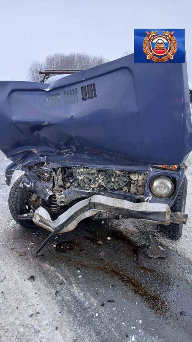 Лаеш районында Mercedes йөртүчесе «Нива» машинасына бәрелгән, 60 яшьлек ир-ат имгәнгән