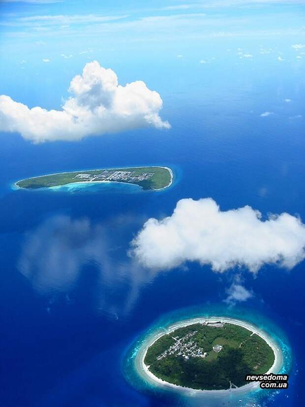 Мальдивы с высоты птичьего полета. Супер! (31 фото)