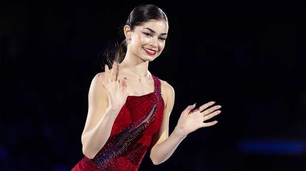 Ученица Тутберидзе Базылюк встретила Петросян с Олимпиады: «Горжусь, ценю»