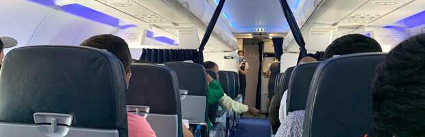 Алматинца привлекли к ответственности за мат на борту самолета