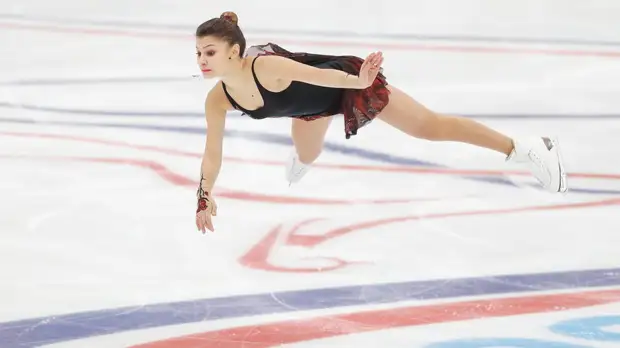 Самодурова сказала, что выложилась на 100% в финале Гран-при по фигурному катанию