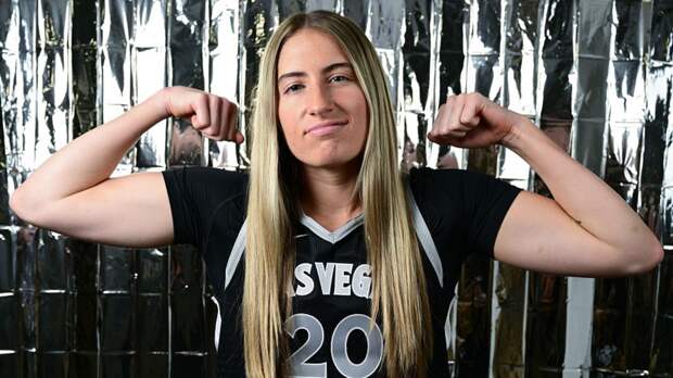 Kate Martin WNBA Las Vegas Aces Roster Caitlin Clark