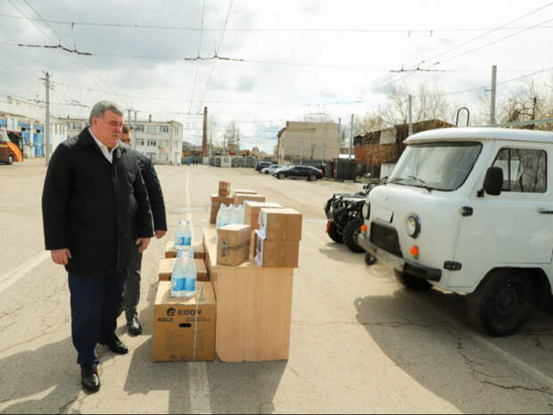 Тула отправила гуманитарный груз для участников СВО совместно с Новороссийском