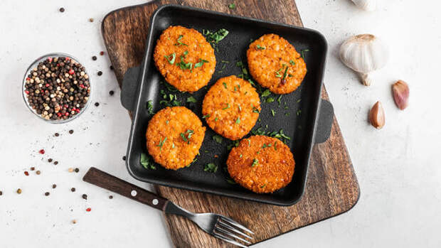 Как приготовить котлеты из чечевицы и моркови