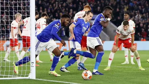 «Лестер» сравнял счёт в матче ЛЕ со «Спартаком»