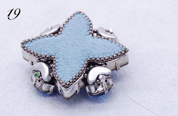 Создаем роскошное колье с кристаллами Swarovski