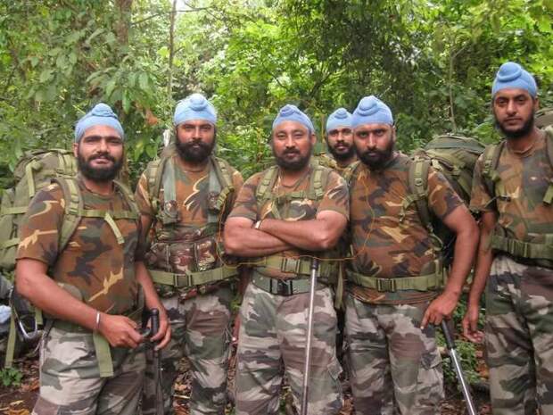 9. Индийский спецназ армия, военные Индии, индия, парад, фото