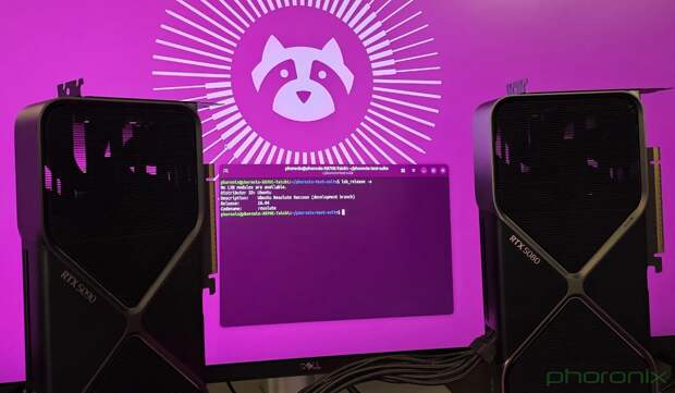 Phoronix: GeForce RTX 5090 ускорилась до 12% в Ubuntu 26.04