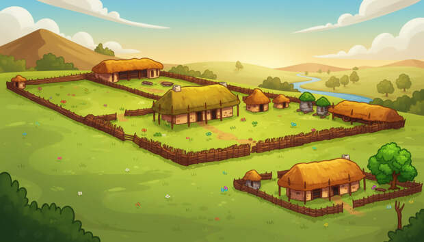 Эволюция черкесских поселений: от круговых таборов до современных аулов