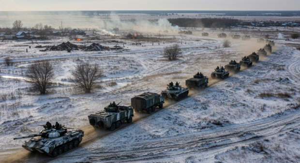 Российские войска наступают под Добропольем на 40-километровом участке