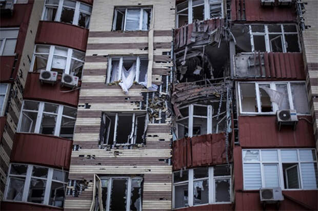 В Донецке обстрелян Киевский район: есть пострадавшие