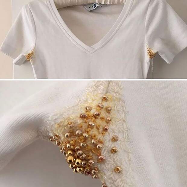 футболка, украшение, дизайн