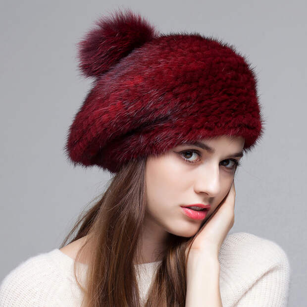 fur-hat-2016-fashion-knitted-real-font-b-mink-b-font-font-b-beret-b-font