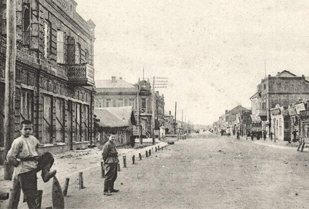 Дореволюционный Харбин. Город был основан в 1898 году русскими строителями Китайской Восточной железной дороги