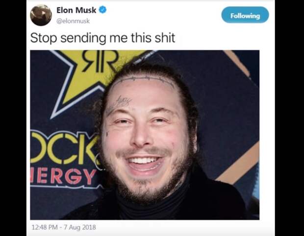 Илон Маск появился в шоу ПьюДиПая Meme Review