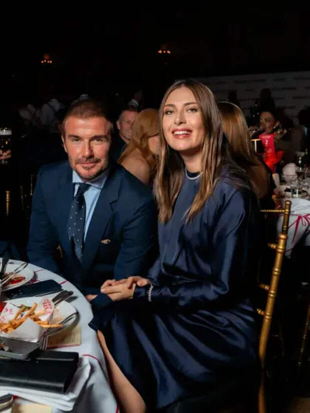 Дэвид Бекхэм и Мария Шарапова