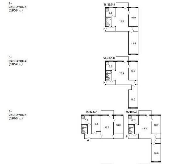 Планировка года. Панельный дом 1964 года постройки. Планировка хрущевки 1964 года постройки с раздельным санузлом. Планировка двухкомнатной хрущевки 1963. Планировка хрущевки поэтажный план.