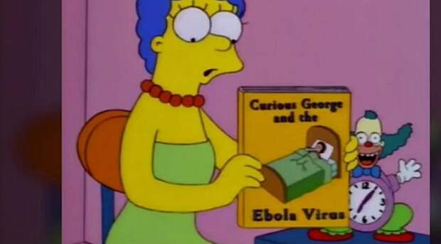 14. Эпидемия Эболы мультики, предсказание, прикол, симпсоны, фишка, юмор, ясновидение