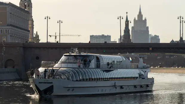 В Москве 24 апреля откроют сезон речной навигации