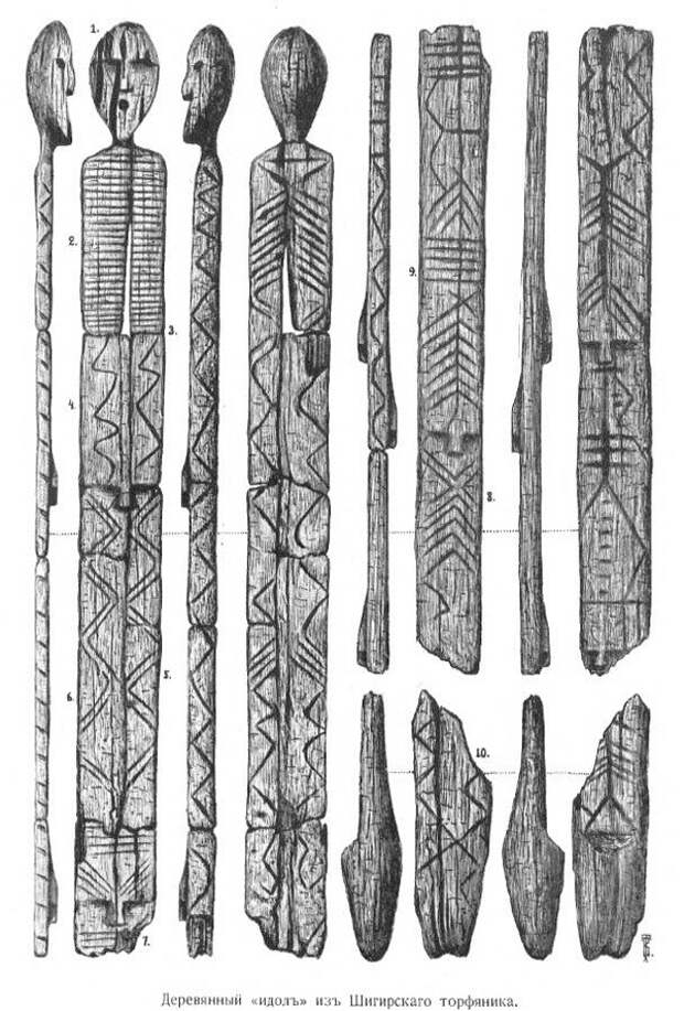 Шигирский идол&amp;mdash; 11000 лет назад