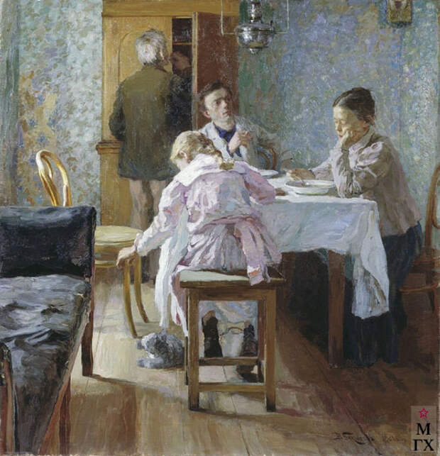 Нет пронзительнее, проще и одухотворённей красоты... Художник Василий Бакшеев (1862 - 1958)