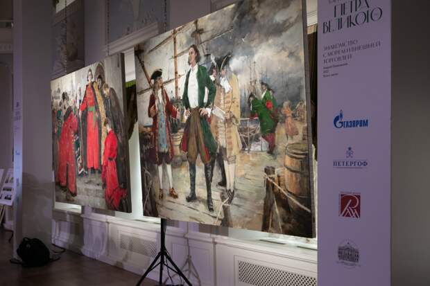 Выставку «30 картин из жизни Петра Великого. 2022» представили журналистам