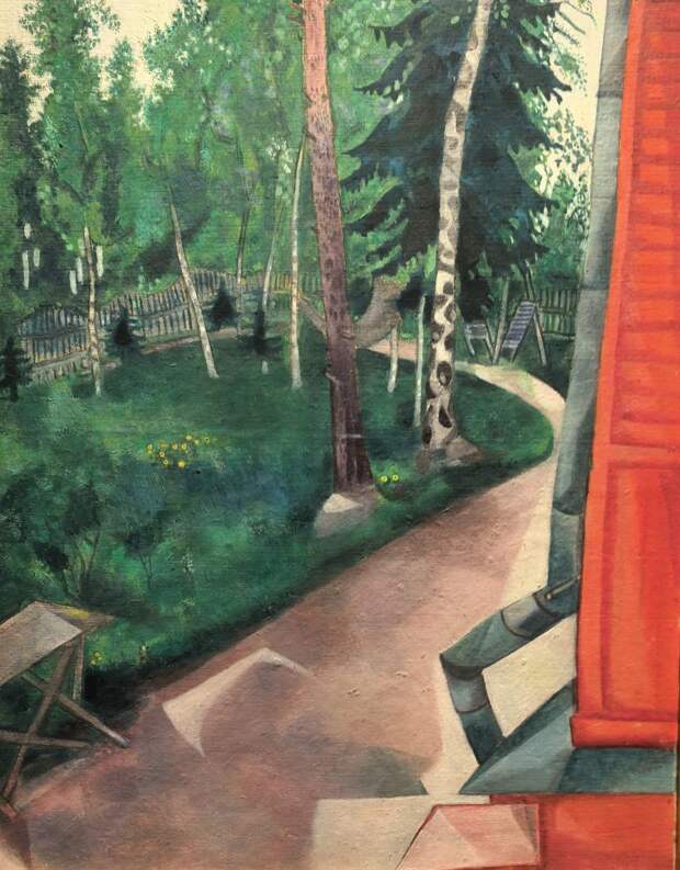 Дача. 1917. Марк Шагал