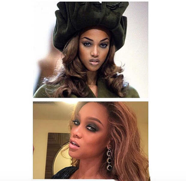 Тайра Бэнкс в #10YearChallange
