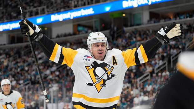 Малкин обошел Ягра по периодам с 2+ голами за «Питтсбург»
