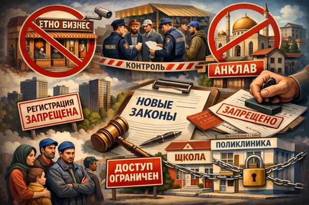 «Этнические анклавы — это не грипп, а сифилис»: Кабанов настаивает на том, что их нужно признать угрозой нацбезопасности
