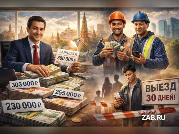 Мигрантам в России предлагают зарплаты до 380 тысяч рублей
