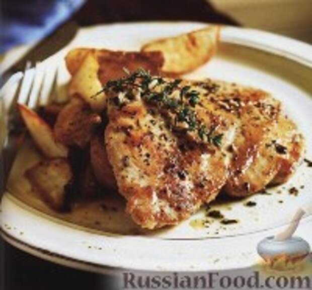 Фото к рецепту: Курица под прованским соусом