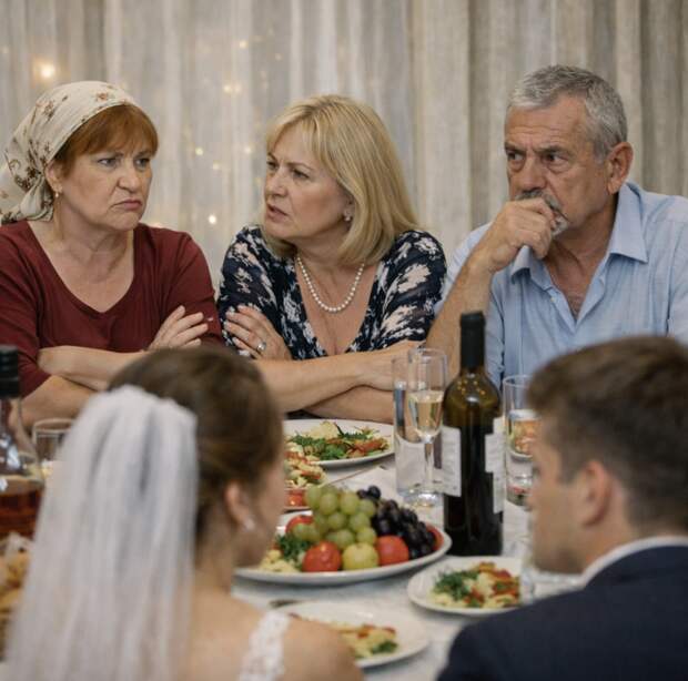 — Могли бы и презентовать жильё молодым к свадьбе, — обронила сваха.