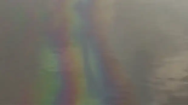 В Красноярском крае назвали возможную причину появления масляного пятна на реке