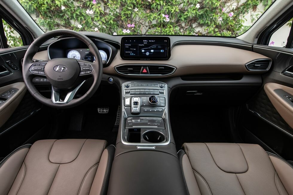 Подробно о новых силовых агрегатах Hyundai Santa Fe 2021